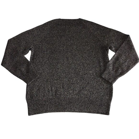 NWT J. Crew Factory Large Marled Lambswool Blend Crew Neck Sweater - Picture 2 of 12
